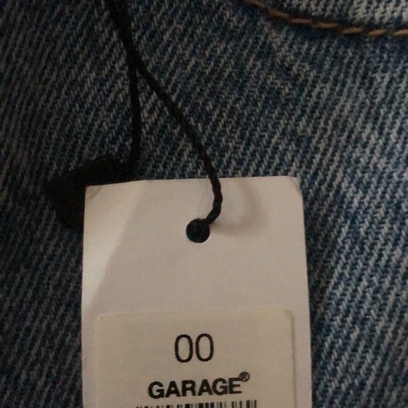 Denim jorts from Garage - Picture 3 of 6